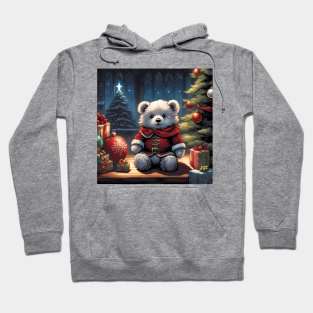 Teddy celebrating Christmas Hoodie